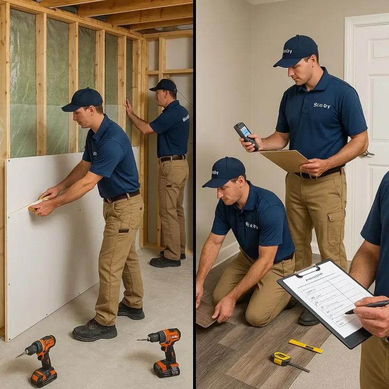 Repairs and Reconstruction process in Saint Joseph County, IN